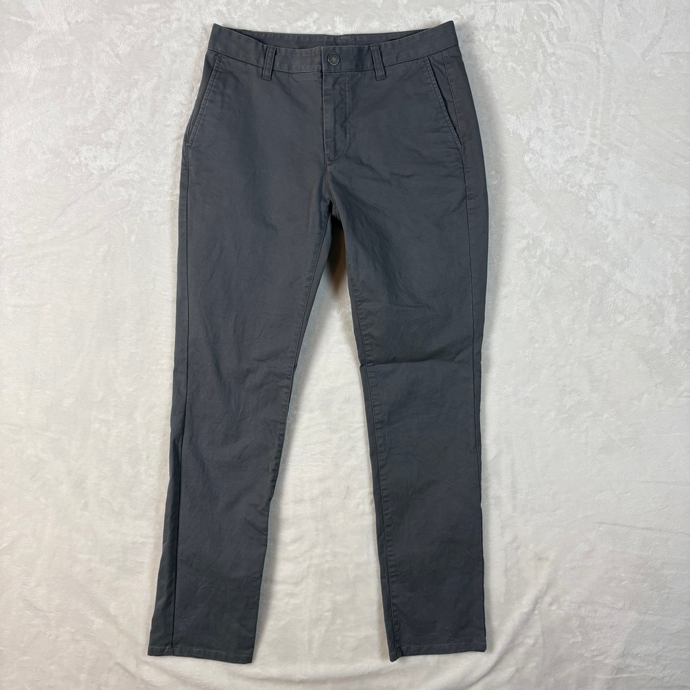 Bonobos Chinos Mens 30x32 Grey‎ Excellent Tailored Fit Stretch Cotton Pants